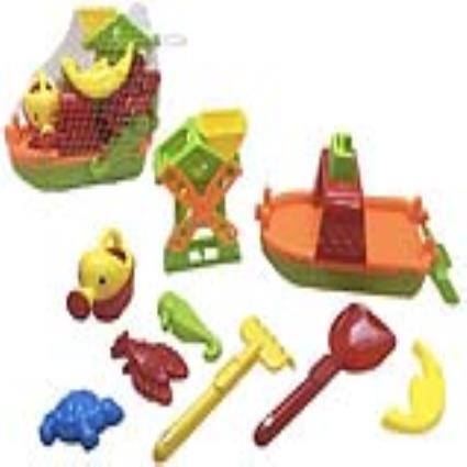 Conjunto De Brinquedos De Praia (9 Pcs)