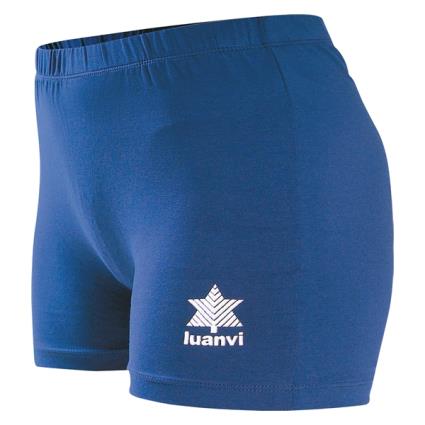 Collants Curtos De Desporto  Azul