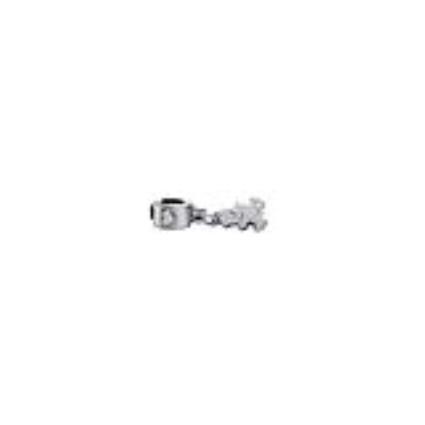 Miçangas Femininas  Vmm0082-00 Prateado (1 Cm)