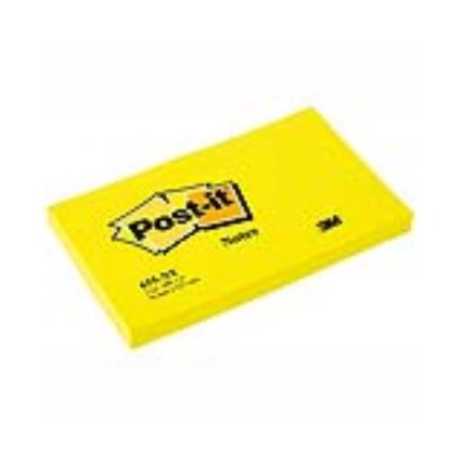 Bloco De Notas Aderentes Post-it 76x127  Amarelo Neon