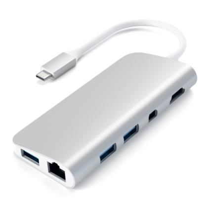 Type-c Multimedia Adaptor (silver)