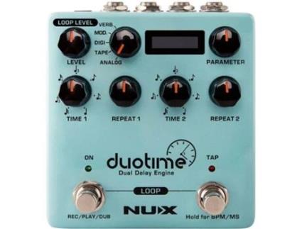 Pedal De Delay Digital Nu-x Duo Time