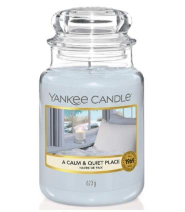 Jarro de Vela Grande Calm And Quiet Place 623Gr