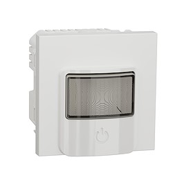 Detetor movimento regulador NOVA UNICA WISER BRANCO