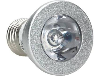 Lâmpada LED  (3 W - Casquilho: E27 - Luz Branco Frio - 250 lm)