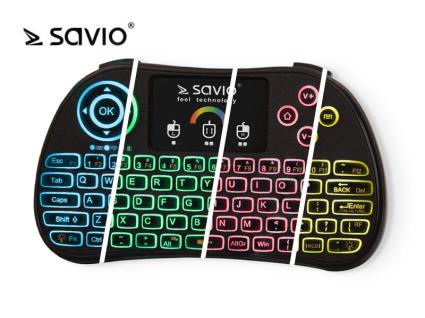 SAVIO KW-03, MINI, RF WIRELESS, INTERRUPTOR DE ME.
