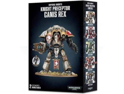 Figura  Knight Preceptor Canis Rex (Inglês)