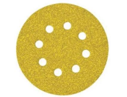 10 Discos de Lixa com Velcro  125mm G320