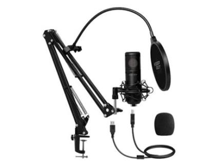 Keepout pro kit Microfono xlr - Multiples Accesorios - Cable de 1.35m - Color Negro