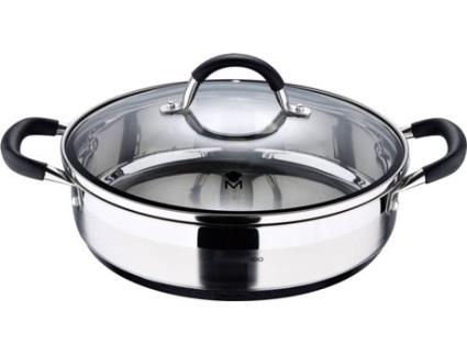 Panela  BGMP-1503-BK (Cinzento - Aço inox)