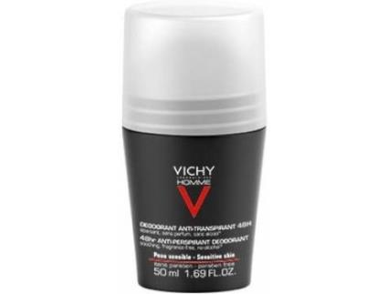Desodorizante  Homme  Roll-On 48H Sensitive Skin (50ml)