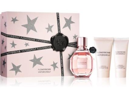 Creme Corporal  Flowerbomb Coffret: Eau De Parfum Spray (3Pcs)