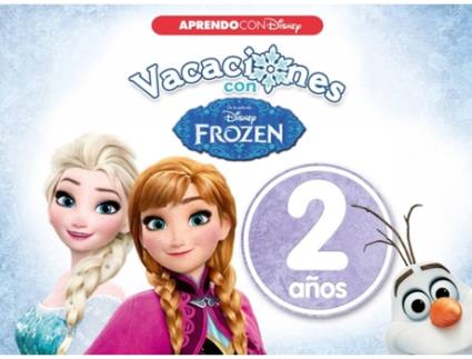 Manual Escolar Vacaciones 2 Años Frozen de Vários Autores