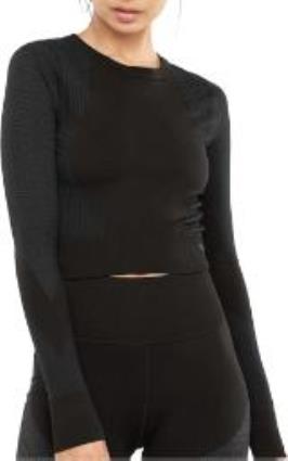 Camiseta de manga comprida  Train Seamless Fitted LS 52102901 Tamanho S