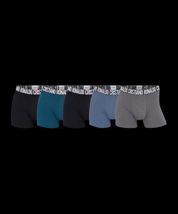 Boxers   Basic Trunk Boxershort 5er Pack Blau F2406 8106-49-2406 Tamanho L