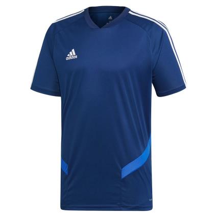 Camiseta  tiro 19 blau dt5286 Tamanho S
