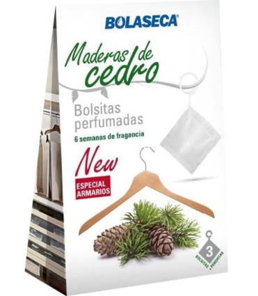 Bolsitas Perfumadas Cedro 3X10G