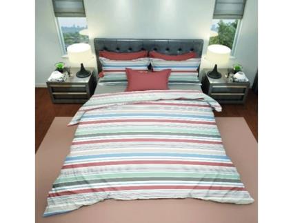 Roupa de Cama  Lucas Multicor (240 x 290 cm - 170 x 200 cm - 52 x 82 cm)