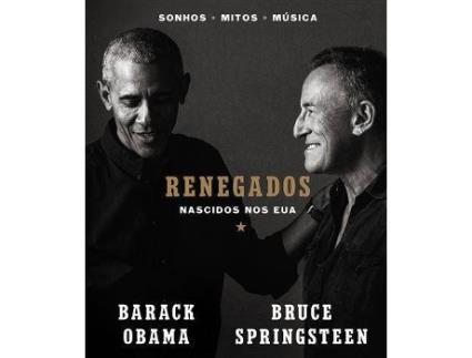 Livro Renegados de Barack Obama e Bruce Springsteen (Português)