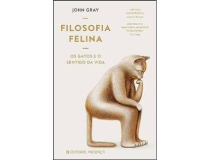 Livro Filosofia Felina de John Gray (Português)