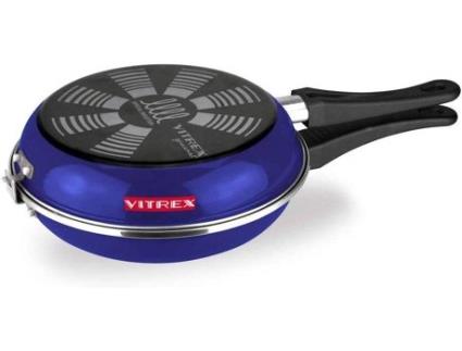 Frigideira  71SAOMMAA24 (Azul - Aço Vitrificado - 24 cm)