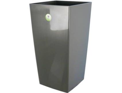 Vaso  Nuance Cinzento (38 x 38 x H 69 cm)