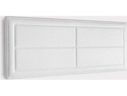 Cabeceira de Cama  Estofado (Branco - Madeira - 200x200 cm)