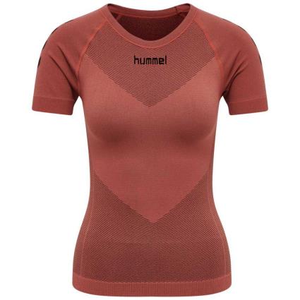 Camiseta de compressão  FIRST SEAMLESS JERSEY S/S WOMAN 202644-3250 Tamanho M/L