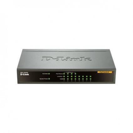 D-link Switch 8 Puertos Gigabit poe 10/100mbps