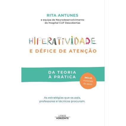 Livro Hiperatividade e Défice de atenção, 