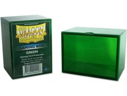 Caixa para Proteção de Cartas  Verde