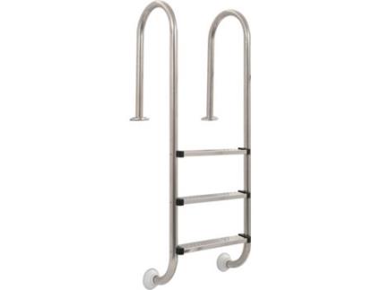 Escada de Piscina  (Prateado - Aço - 120 cm)
