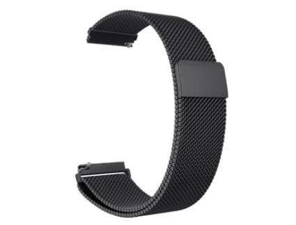 Pulseira de substituição 22mm Xiaomi  Stratos 3 / Stratos 2S / Stratos / Pace / GTR 47mm / Ticwatch / Huawei / Samsung Milanesa