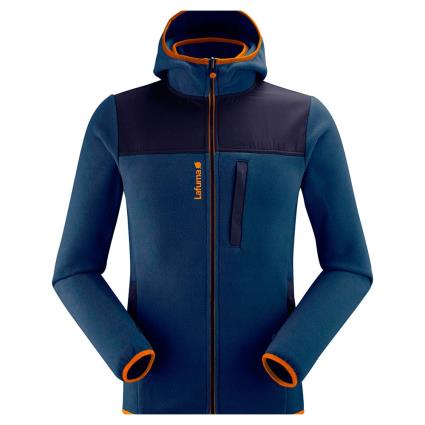 Casaco Polar Com Zíper Silken M Eclipse Blue / Sudan Brown