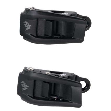 Asym Toe Buckle One Size Black
