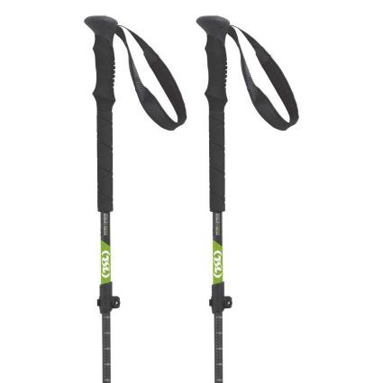 Poloneses Hiking Carbon Comp 3 Cross 60-125 cm Black / Green