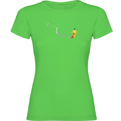 Camiseta De Manga Curta Snowboard Track 2XL Light Green