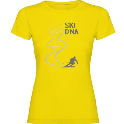 Camiseta De Manga Curta Ski Dna 2XL Yellow