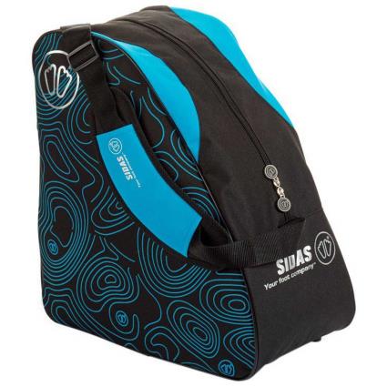 Boot Bag 40 x 42.5 x 24 cm Black / Blue