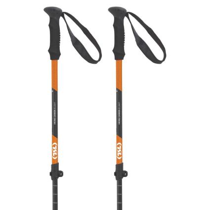 Poloneses Hiking C3 Light 63-135 cm Black / Orange