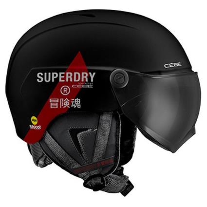 Capacete Contest Vision Mips X Superdry Visor 56-58 cm Matt Black