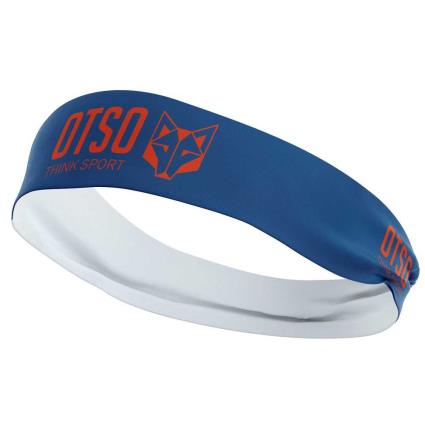 Fita Cabeça 8 cm Navy Blue / Fluo Orange