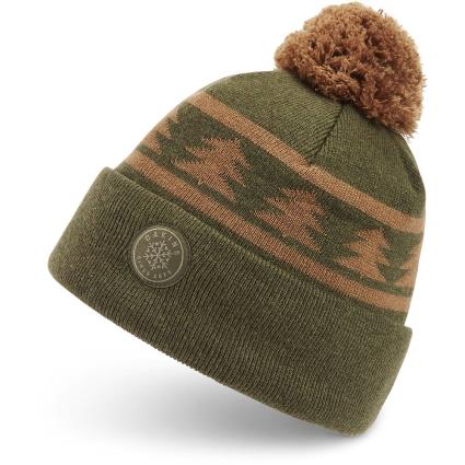 Gorro Jack Pine Merino One Size Dark Olive
