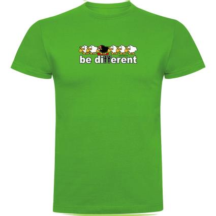 Camiseta De Manga Curta Be Different Snowboarding XL Green