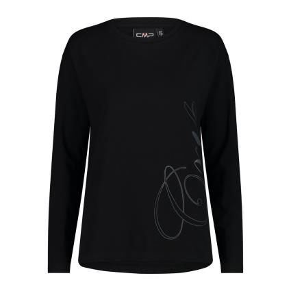 Camiseta De Manga Comprida 31d4456 D34 Black