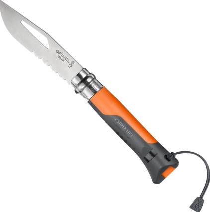 Faca N.º 8 Outdoor 8,5 cm  1577 - Cor de Laranja