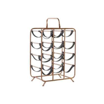 Suporte para garrafas  Metal Cobre Poliuretano (37 x 23.5 x 54 cm)