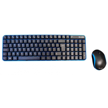 Teclado e Rato sem Fios  PTR-101 Preto