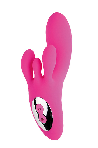 Vibrador Ponto G Rave  Clitoral & Labia Stimulation Cor de Rosa