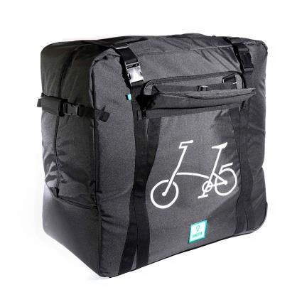 Bolsa De Viagem Dobrável Para Bicicleta Com B132 20´´ 2 Rodas One Size Black